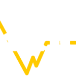 Acclimbatize logo featuring adventure activities and development training in white text with yellow mountain design